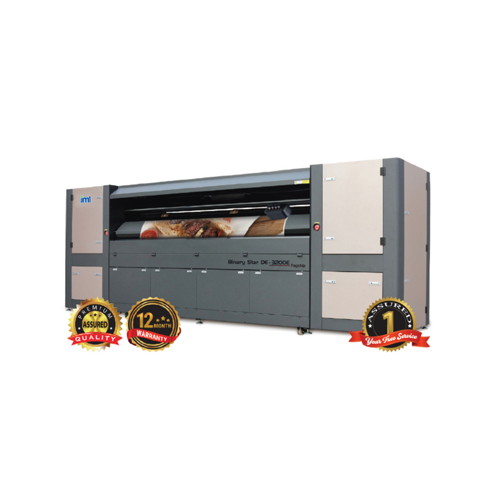 Double Sided ECO Solvent Digital Printer DE-3200E, 3.2m