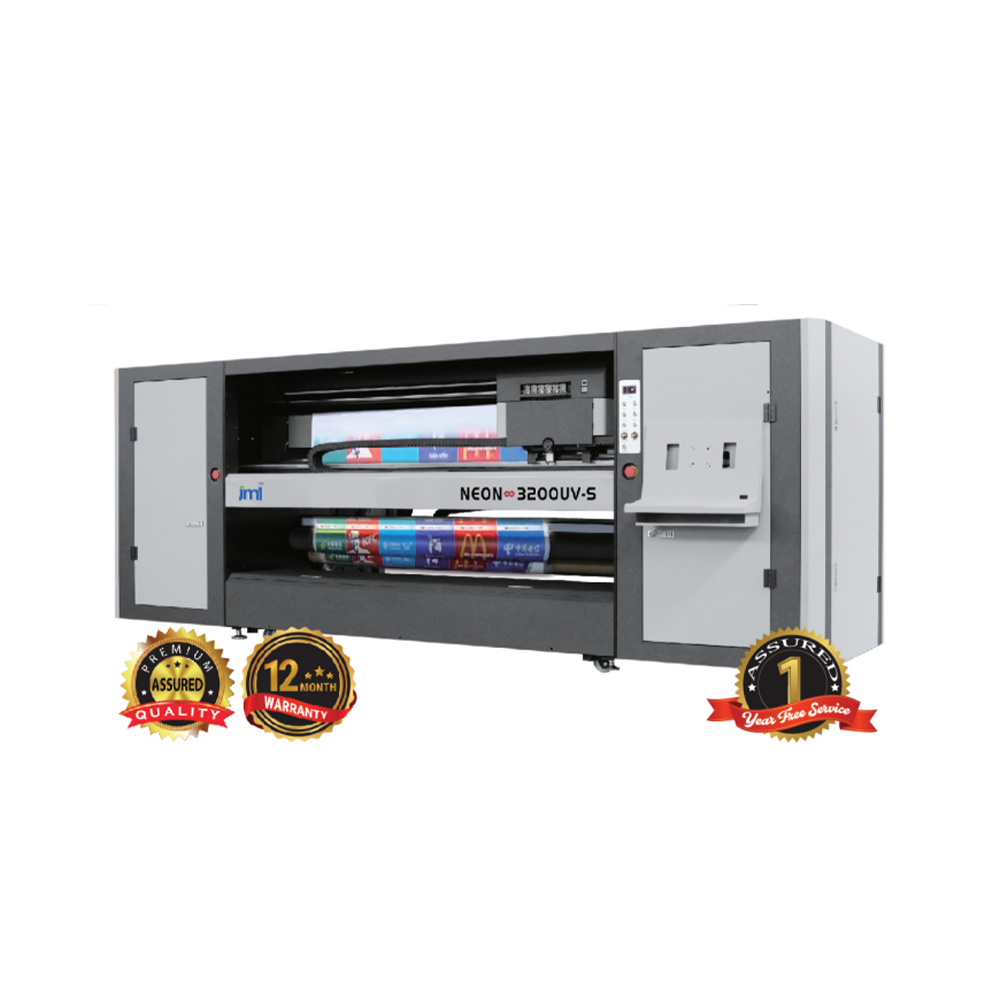 Double Sided Asynchronuous UV Digital Printer, 3.2m