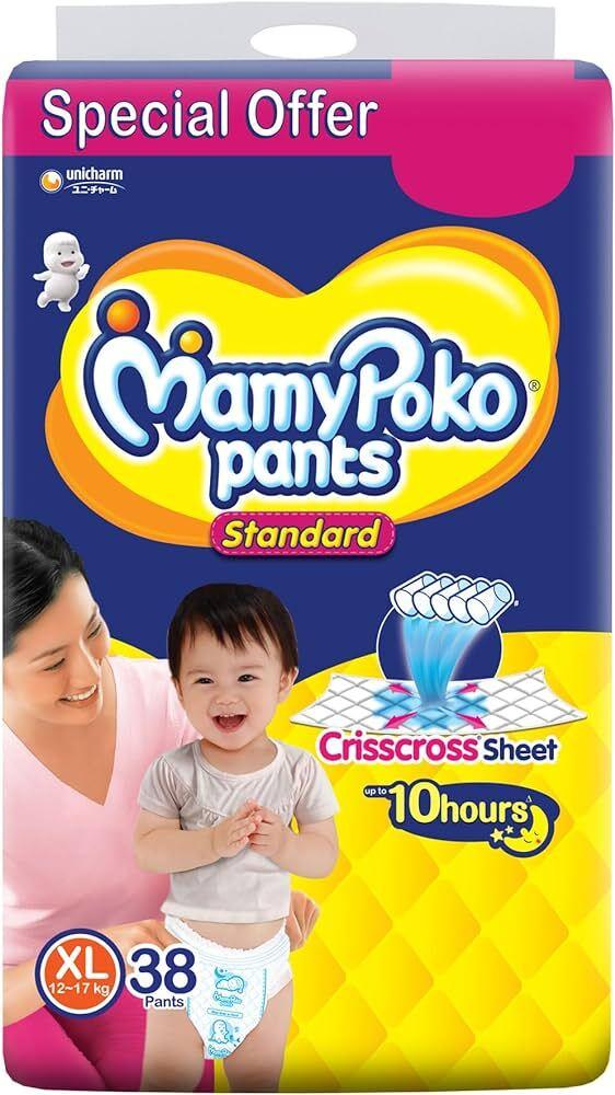 Mamy Poko Pants Standard (12-17kg) XL38