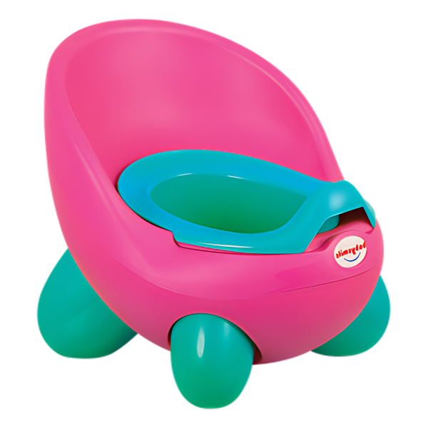 Baby Smile-Tortoise Potty-NL Pink