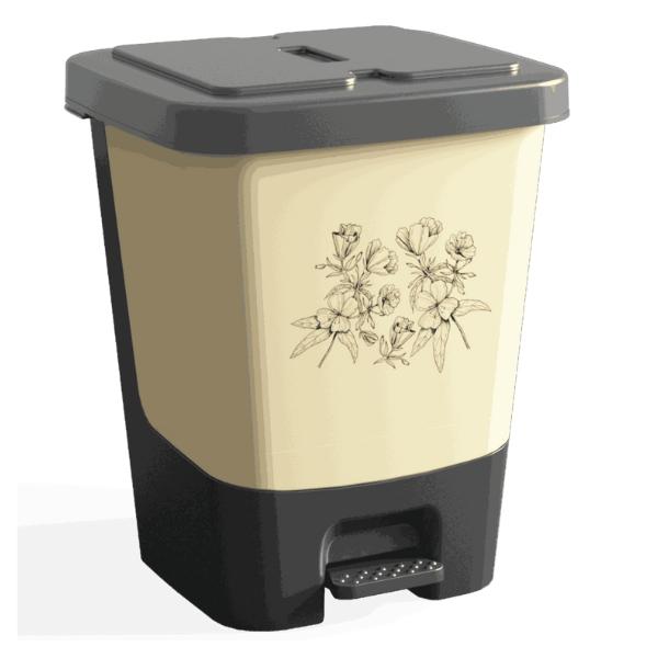 Dustbin-Clean Bin-Cream-20L-19011