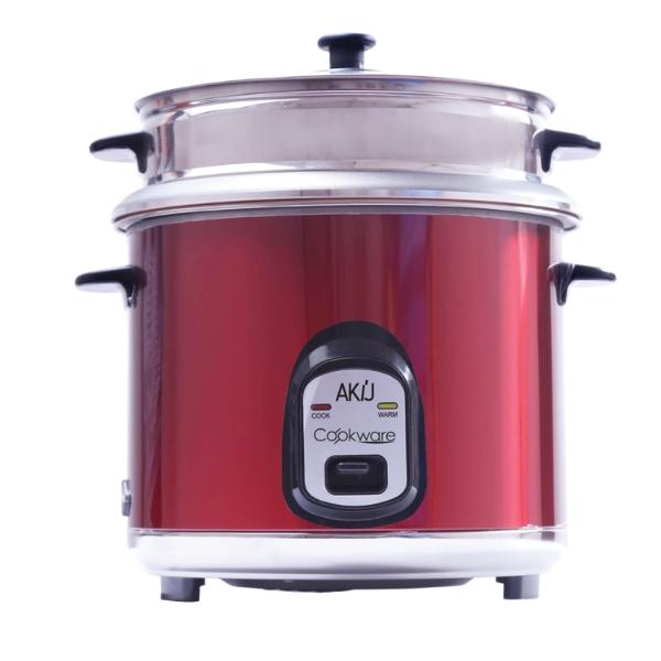 Akij-Multipurpose Rice Cooker (NS)-2.8L-Red