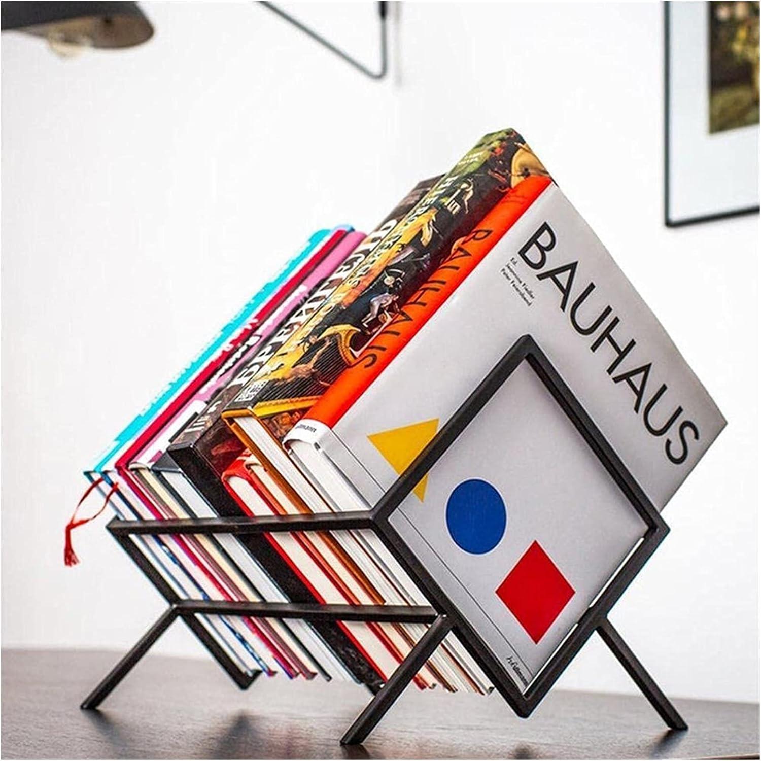 Metalic Book Stand | Simple Metal Book Stand Bookshelf