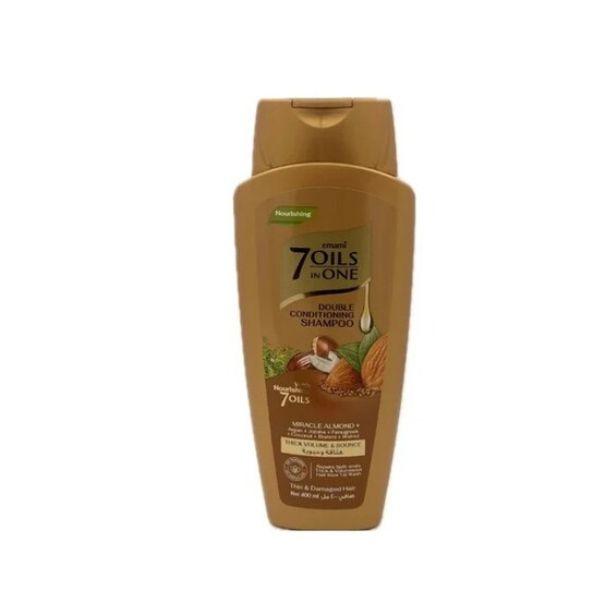 Emami 7 OILS IN ONE DOUBLE CONDITIONING SHAMPOO ALMOND 200 ML