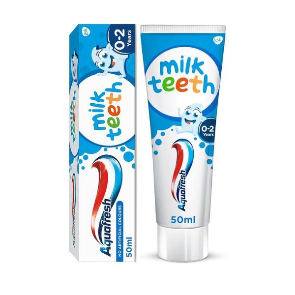 Aquafresh Milk Teeth Toothpaste (0-2 Years) - 50Ml