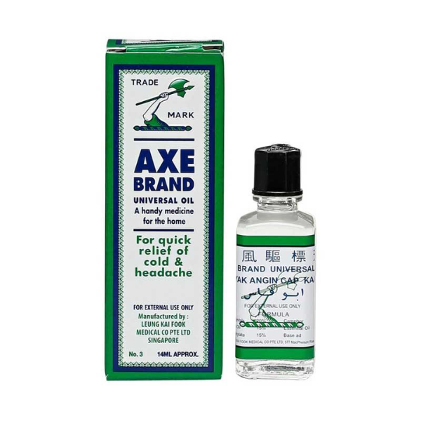 Axe Brand Universal Oil For Quick Relief - 14Ml (Singapore)