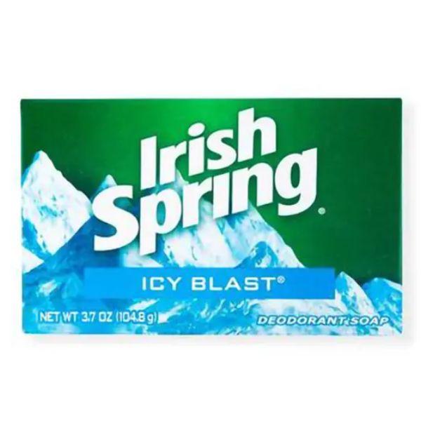 Irish Spring Icy Blast Deodorant Soap - 104.8G