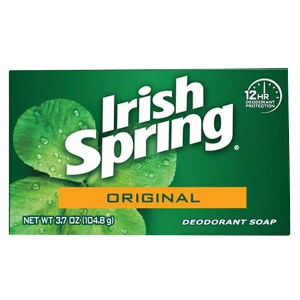 Irish Spring Original Deodorant Soap - 104.8G (U.S.A)