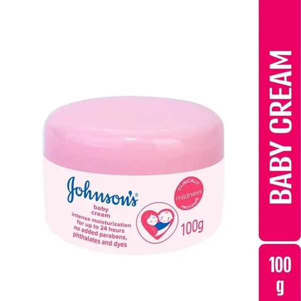 Johnsons Baby Cream Pink - 100G (Thailand)