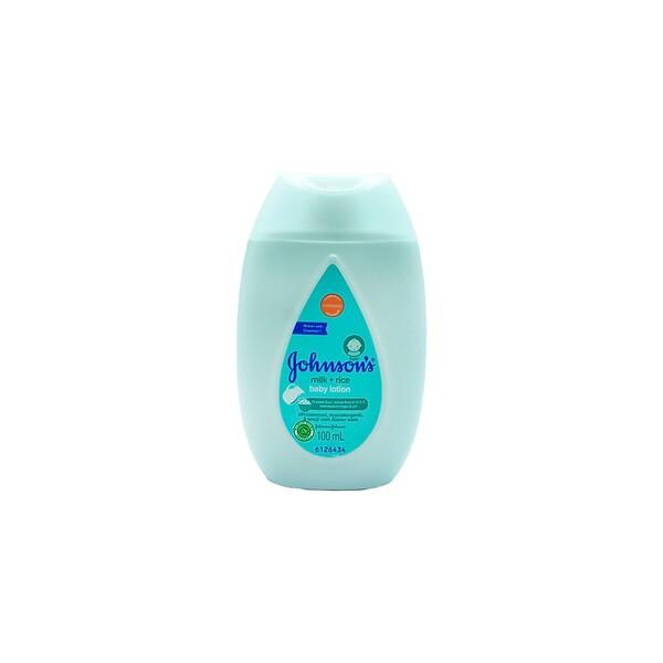 Johnsons Baby Lotion Milk + Rice - 100Ml (Indonesia)