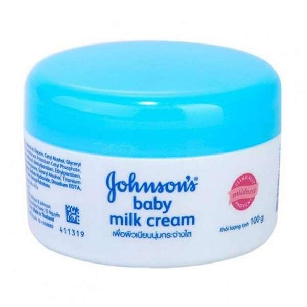 Johnsons Milk + Rice Baby Cream - 100G (Thailand)