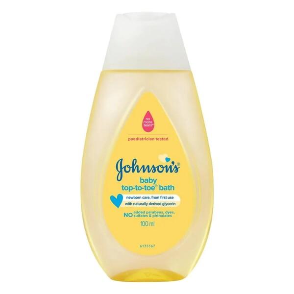 Johnsons Top To Toe Hair & Body Baby Bath - 100Ml