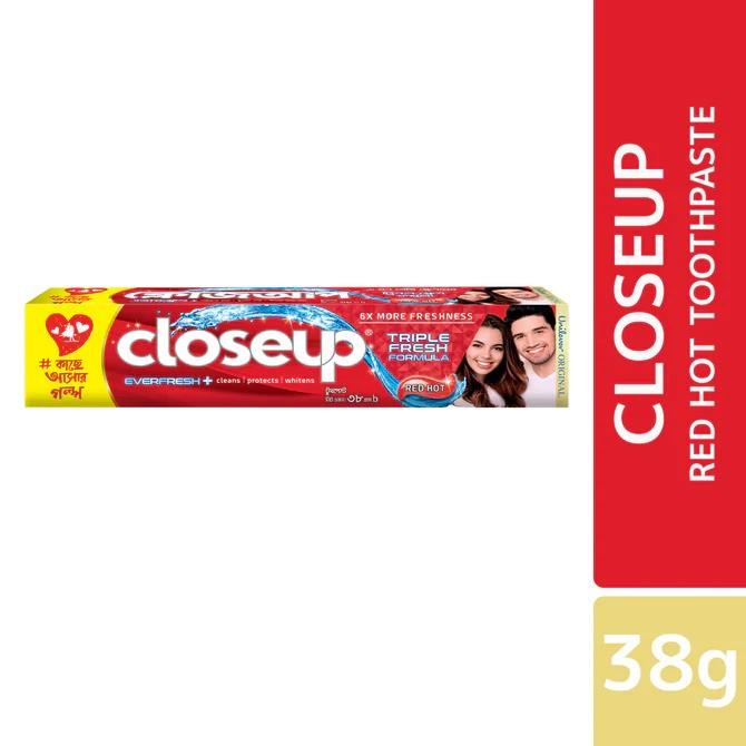 Closeup Toothpaste Red Hot 38g