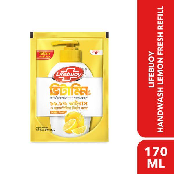 Lifebuoy Handwash (Soap) Lemon Fresh Refill 170ml