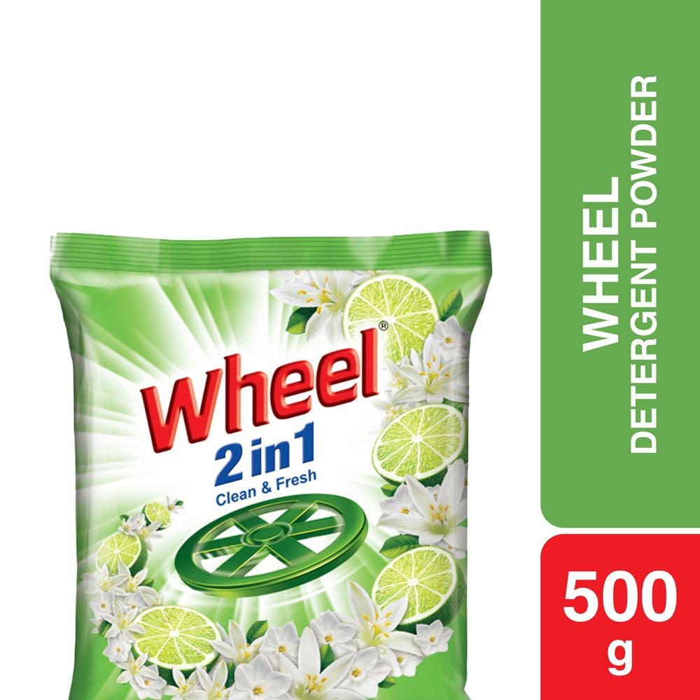 Wheel Washing (Detergent) Powder 2in1 Active Clean & Fresh 500g