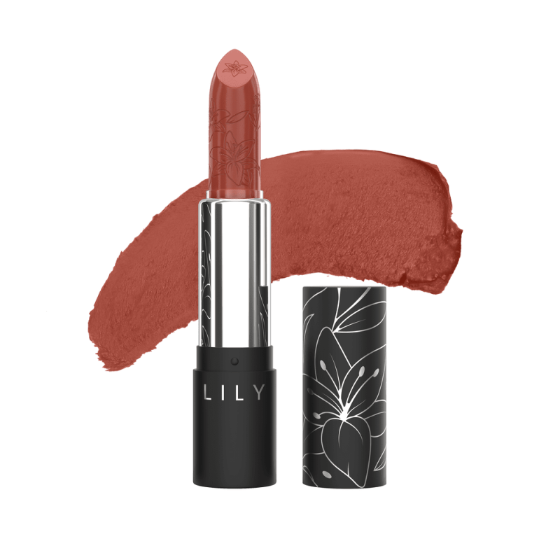 Lily Satin Lipstick Raisin 008 3.9 gm