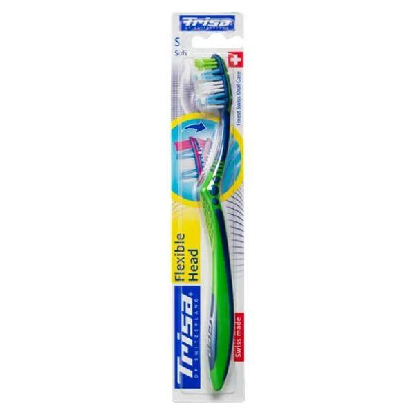 Trisa Flexible Head Toothbrush Soft/Medium/Hard - (Switzerland)