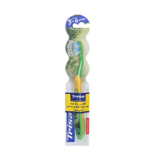 Trisa Kid Pro Clean Toothbrush (3 To 6 Years) - (Switzerland)