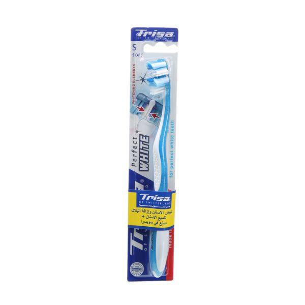 Trisa Perfect White Toothbrush Soft/Medium/Hard- (Switzerland)