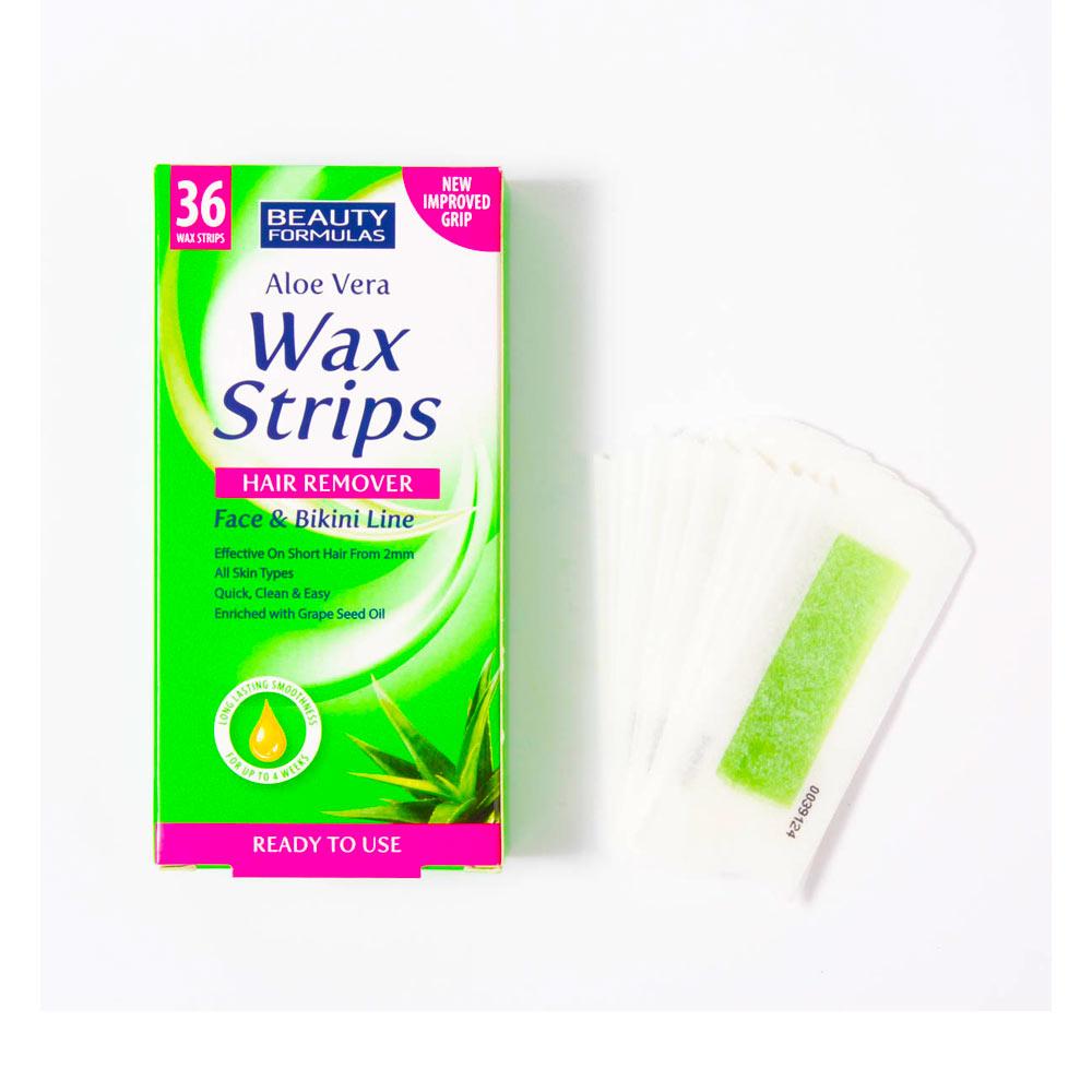 Beauty Formulas Hair Removal Wax Strips - 36Pcs (Spain)