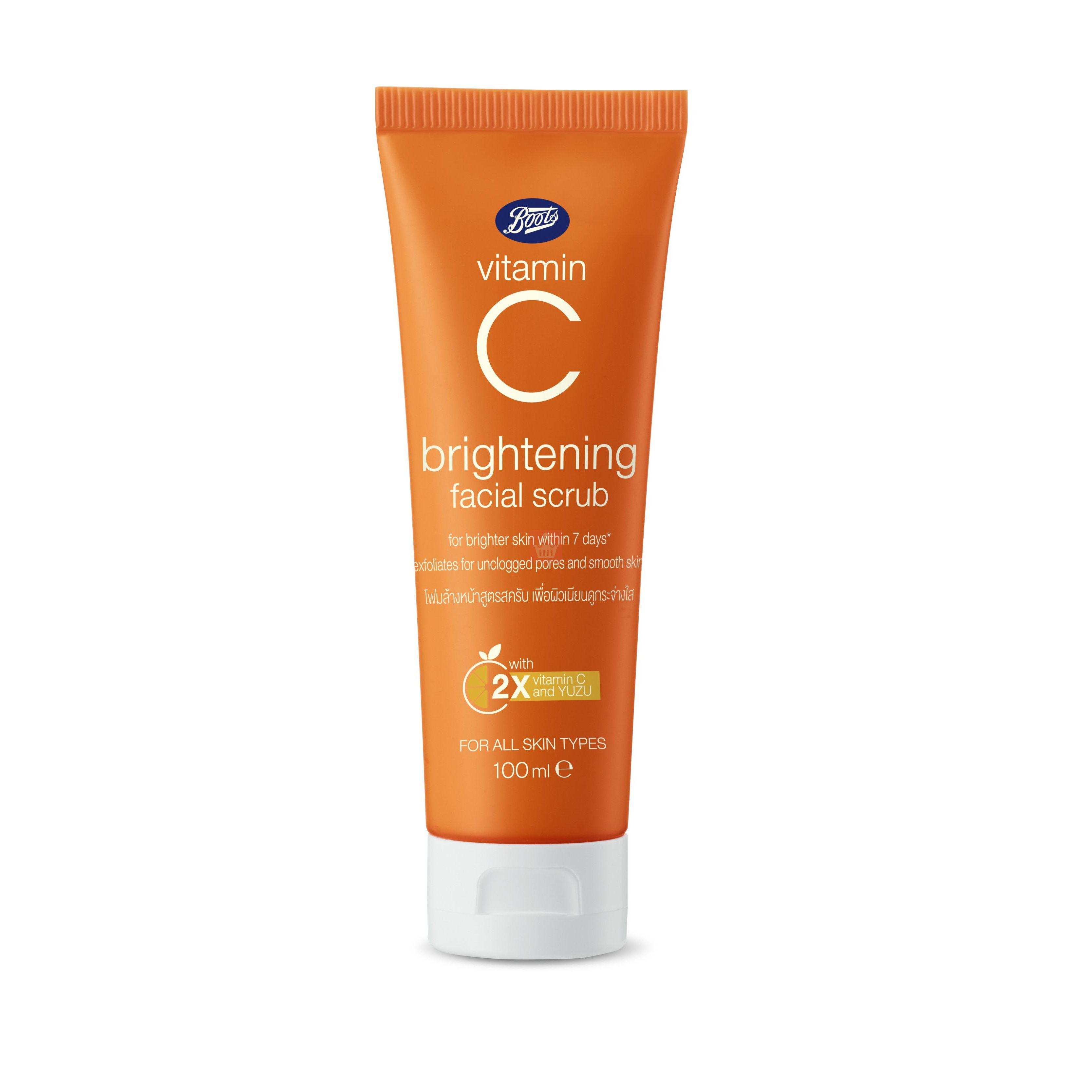 Boots Vitamin C Brightening Facial Scrub - 100ML