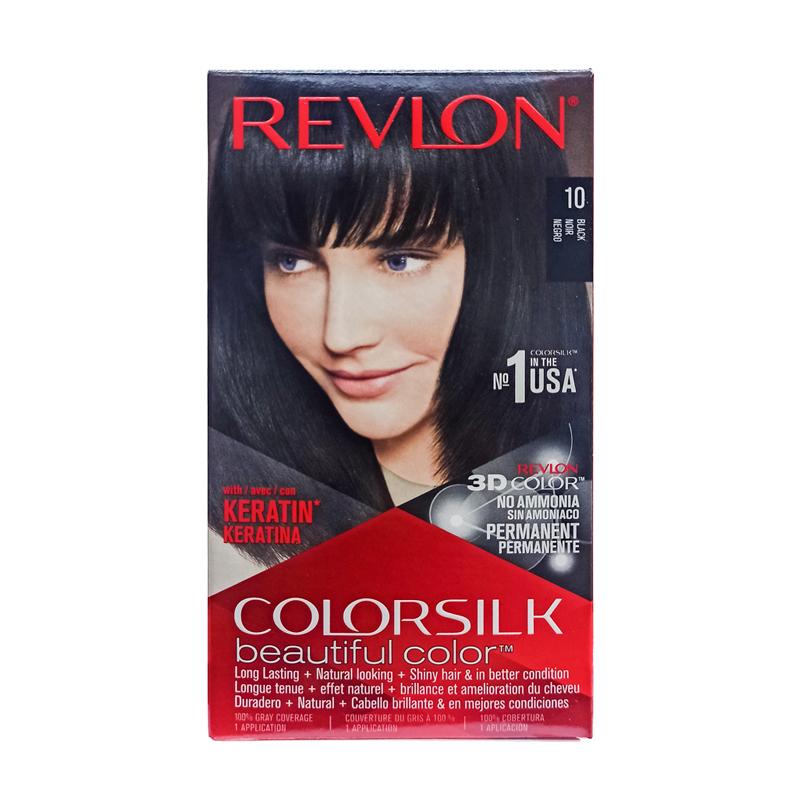 Revlon Colorsilk Beautiful Hair Color Black - 10 (Usa)