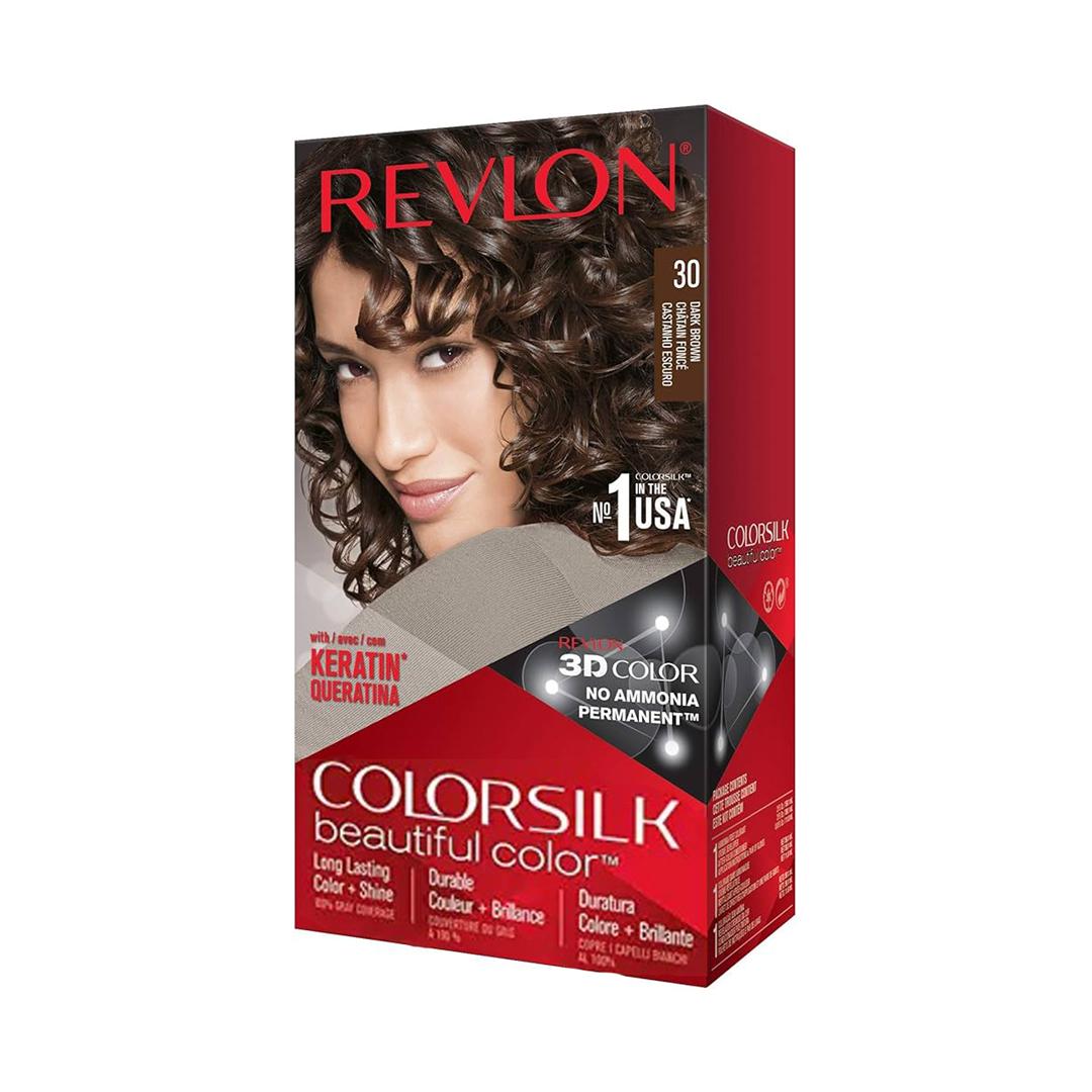 Revlon Colorsilk Beautiful Hair Color Dark Brown - 30 (Usa)