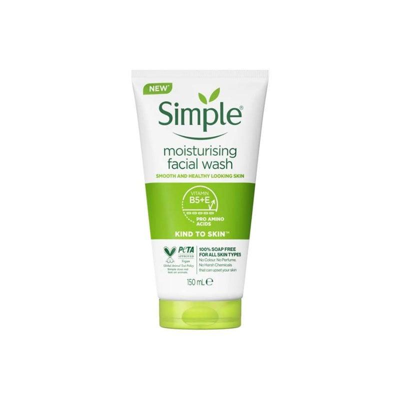 Simple Moisturising Facial Wash - 150Ml (Poland)