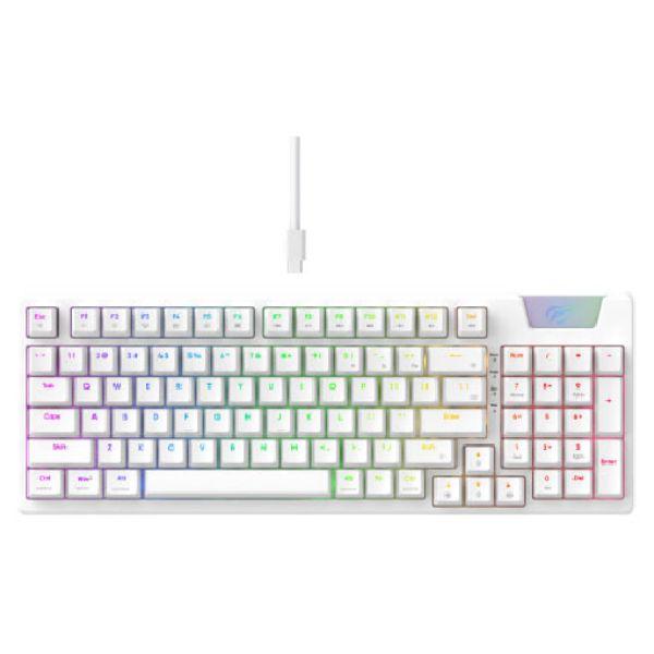 Havit KB885L RGB Backlit Multi-Function Mechanical Keyboard