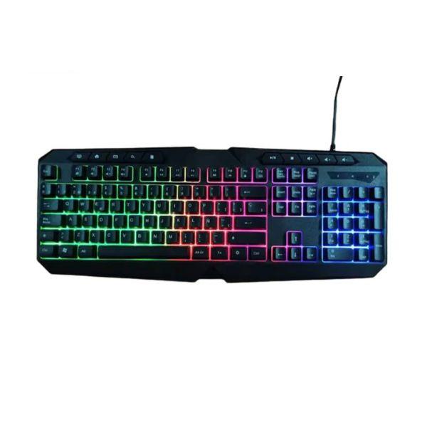 Havit KB419L USB Multi-Function Backlit Black Gaming Keyboard with Bangla