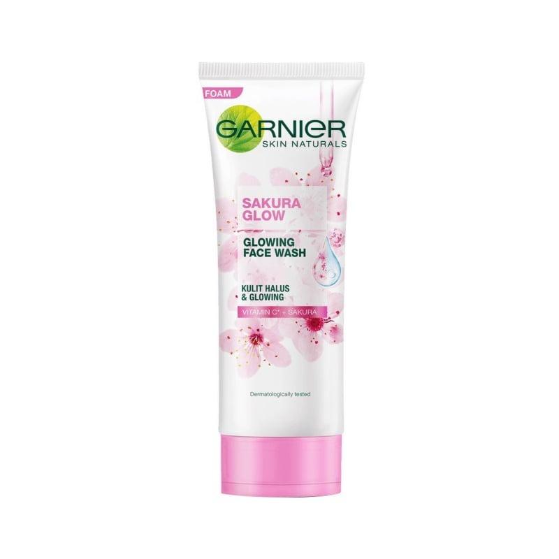 Garnier Sakura Glow Face Wash - 100Ml (Indonesia)