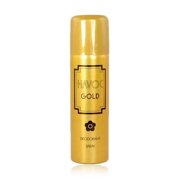 Havoc Gold Body Spray For Men - 200Ml (U.K)