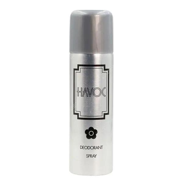 Havoc Silver Body Spray For Men - 200Ml (U.K)