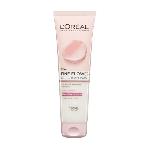 Loreal Rare Flowers Gel Cream Face Wash 150Ml (France)