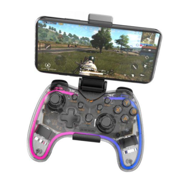 HAVIT G180BT Bluetooth Transparent RGB Gamepad