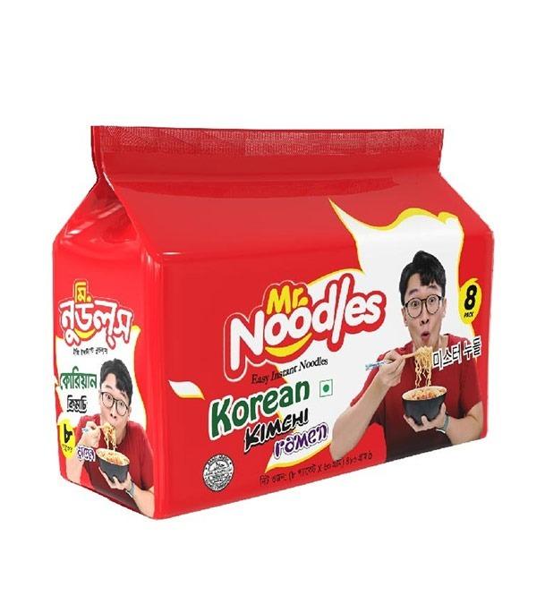 Mr.Noodles 8 pcs korean Kimchi Ramen