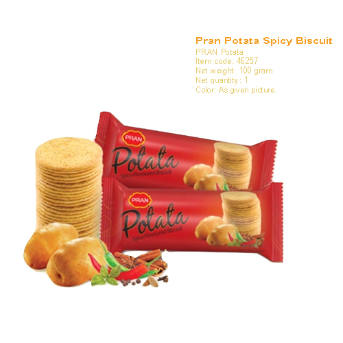 Pran Potata Spicy Biscuit 100 gm