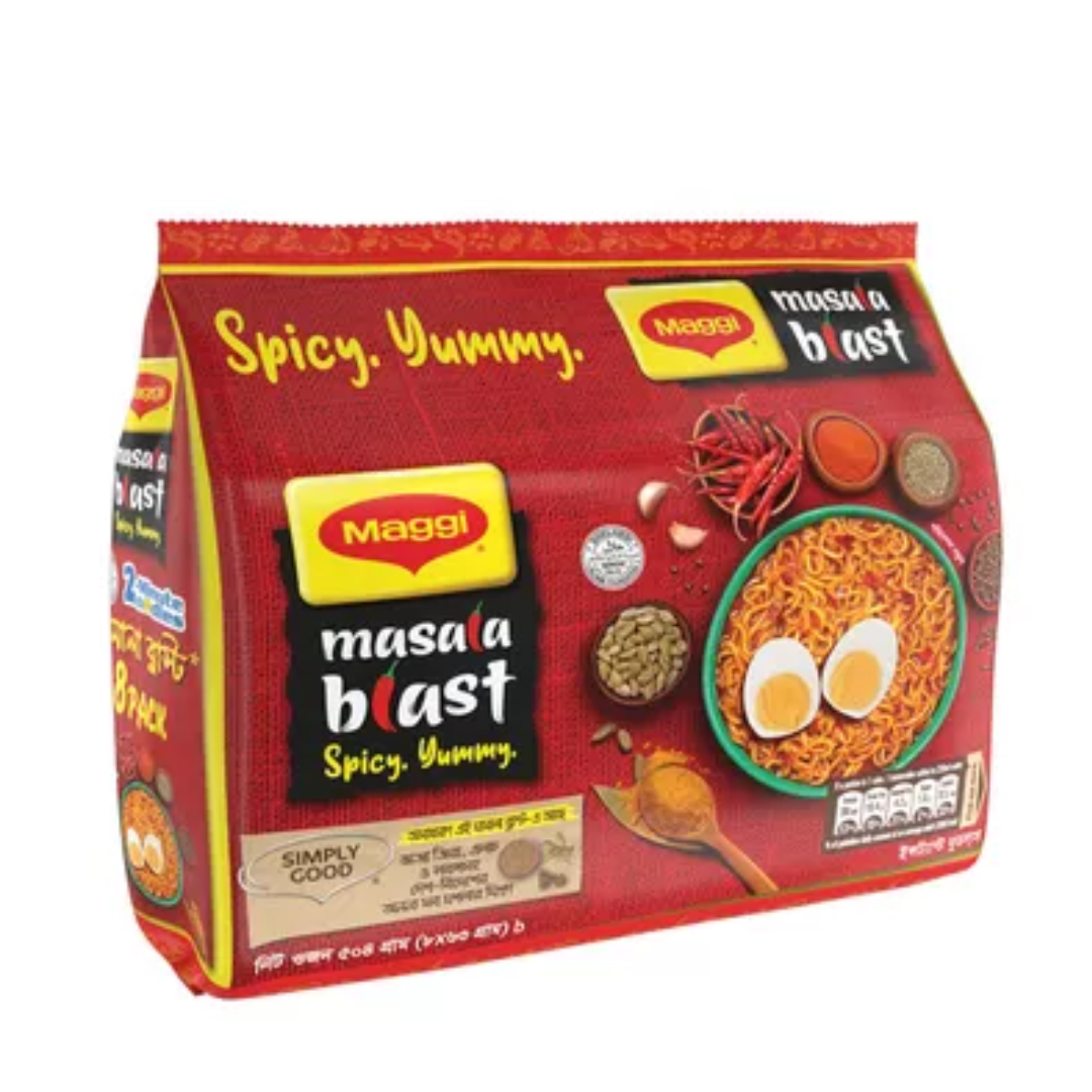 Maggi Masala Blast Noodles (8 Packets) 504g