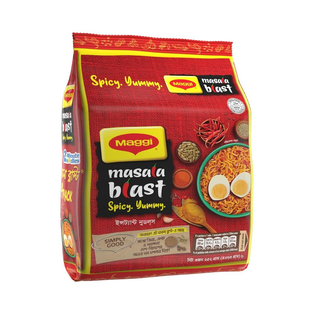 MAGGI Masala Blast 4 Pack 252 g