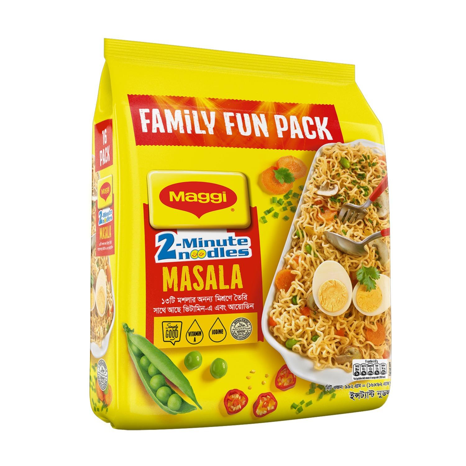 MAGGI Noodles Masala 16 Pack 992 g