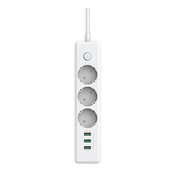 Havit SP8813 3ac Slots 3 Usb Outputs Switch Design 5v 3.1a Power Strip