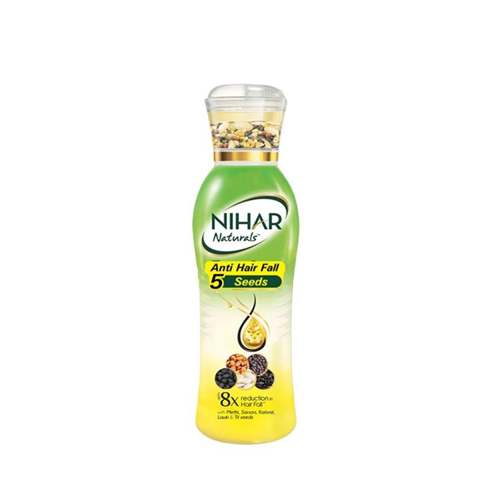 Nihar 5 Seeds Anti-Hairfall Double Strong Oil 100ml