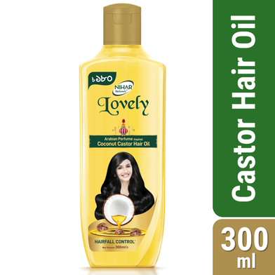 Nihar Lovely Coconut Castor Hair Oil 300ml