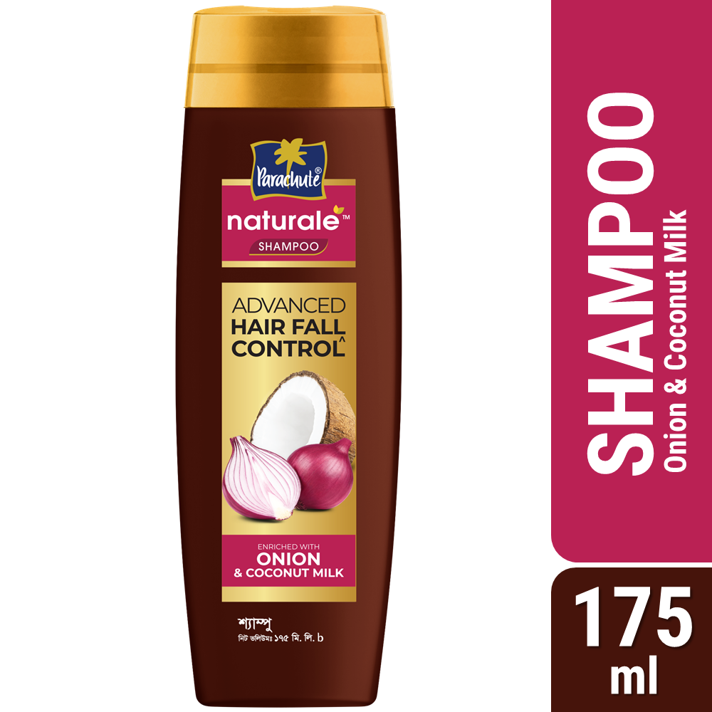 Parachute Naturale Shampoo Onion Advanced Hair Fall Control 175ml