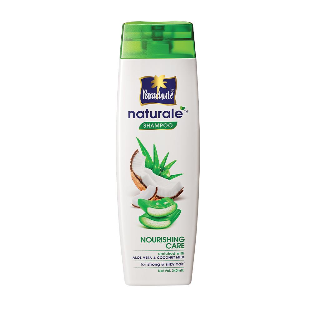 Parachute Naturale Shampoo Nourishing Care 330ml (FREE Goat Milk Facewash - GLOW - 50gm)