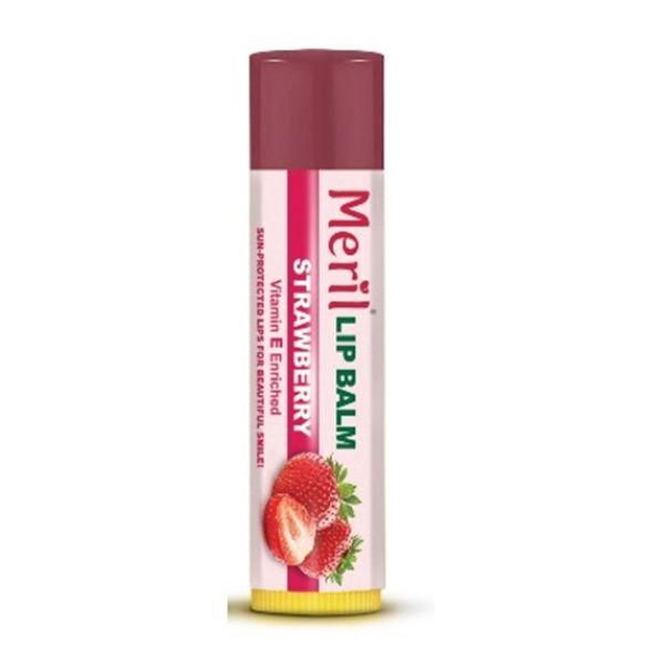 Meril Lip Balm (Strawberry) 4.8gm