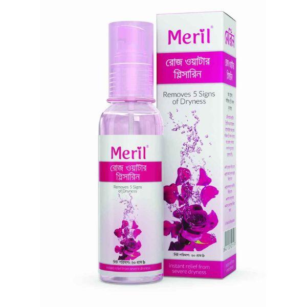 Meril Rosewater with Glycerine 60gm