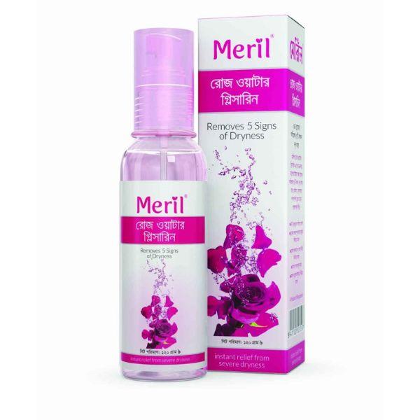 Meril Rosewater with Glycerine 120gm