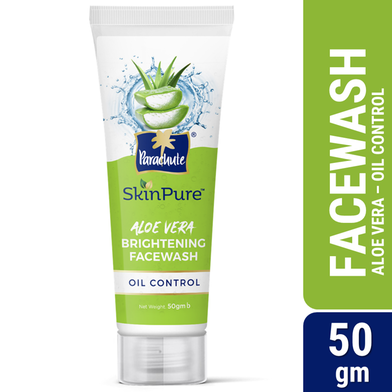 Parachute SkinPure Aloe Vera Brightening Facewash (Oil Control) 50gm