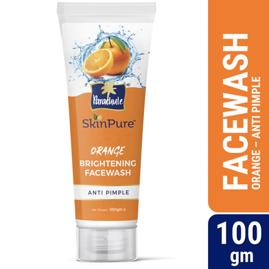 Parachute SkinPure Orange Brightening Facewash (Anti Pimple) 100gm